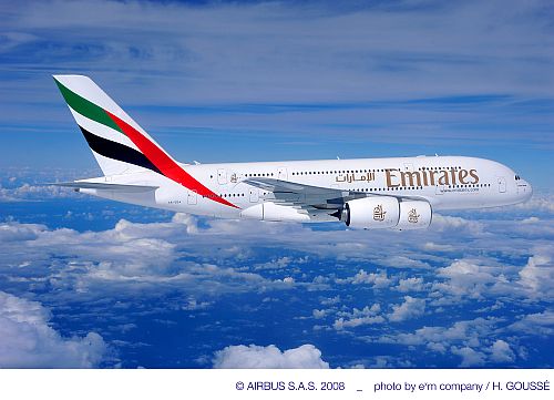 Airbus A380 Emirates