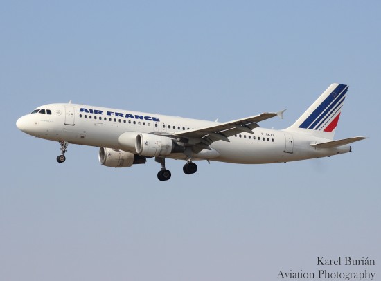 Airbus A320-214, F-GKXI, Air France