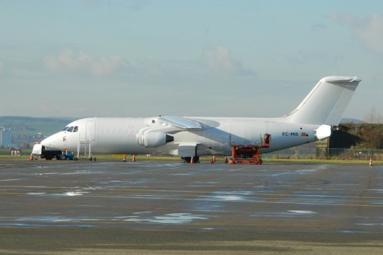 British Aerospace BAe-146-300QT Quiet Trader - EC-MID