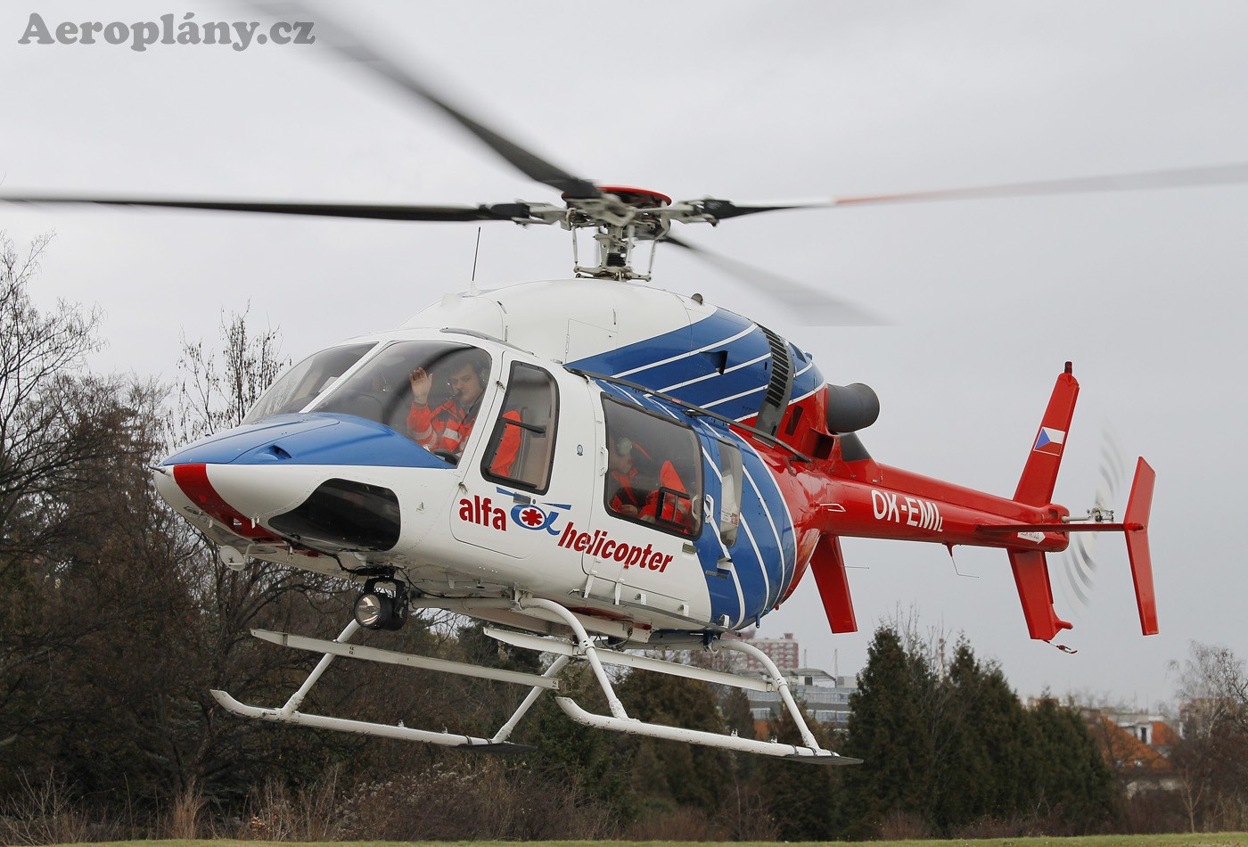 OK-EMI Bell 427 Alfa Helicopter