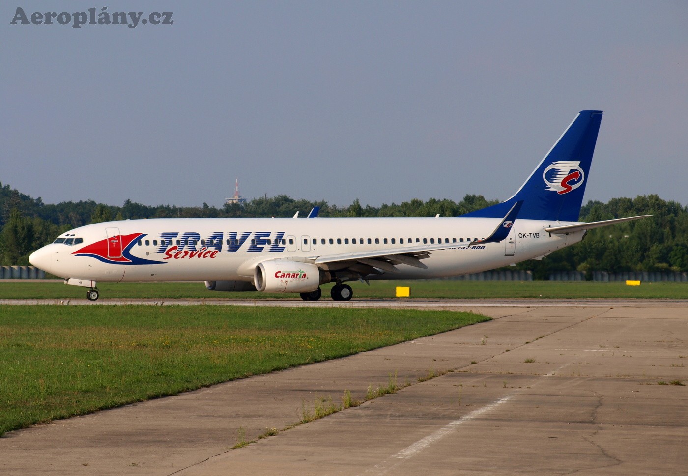 Boeing 737-8CX - OK-TVB