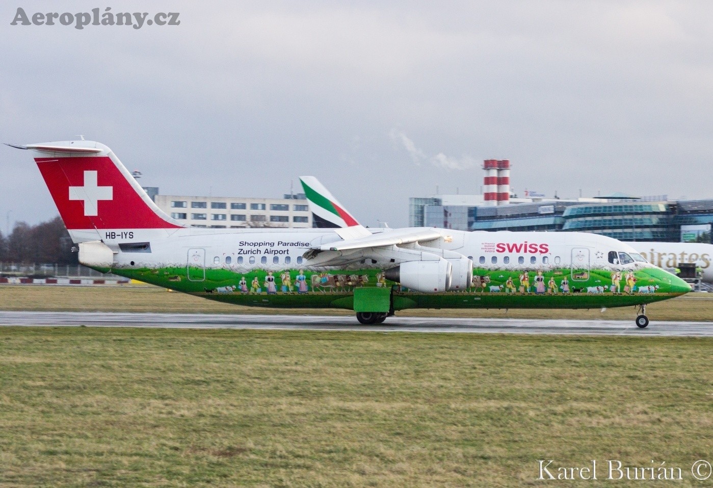 RJ100, HB-IYS, Swiss