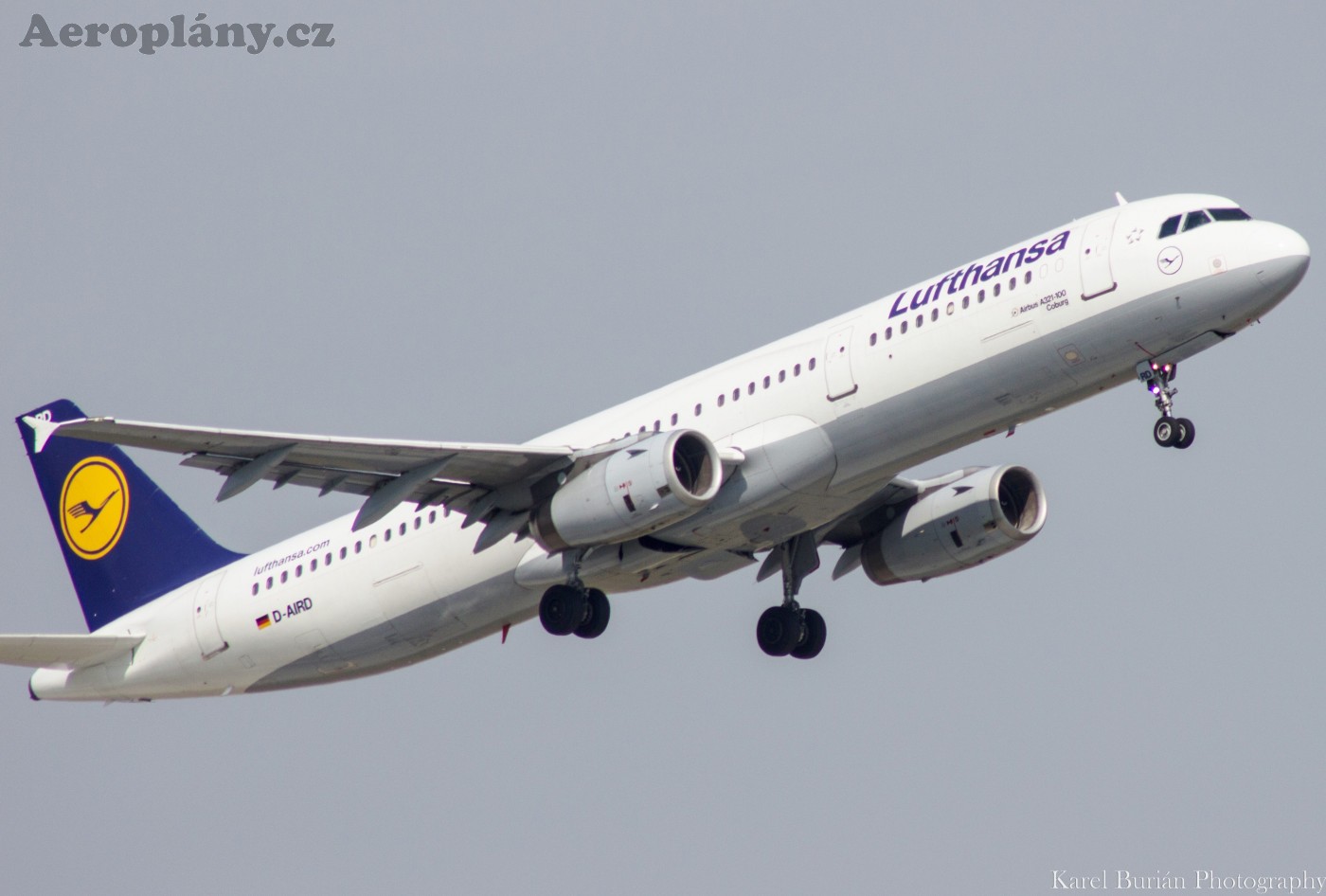 Airbus A321-131, D-AIRD, Lufthansa