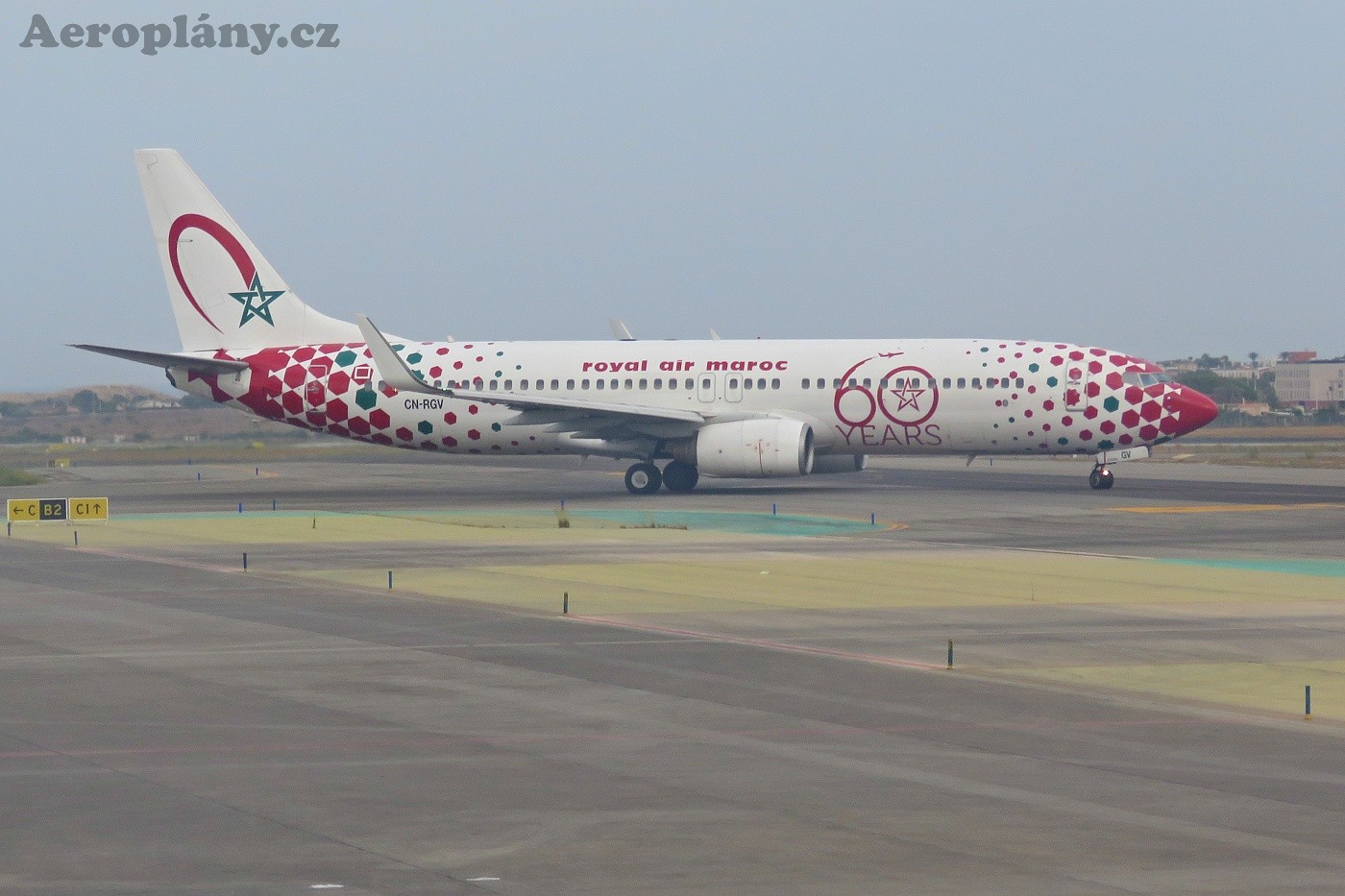 Boeing 737-85P - CN-RGV